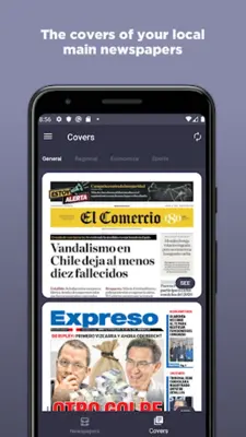 Peruvian Newspapers android App screenshot 9