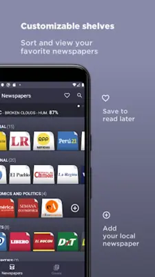 Peruvian Newspapers android App screenshot 10
