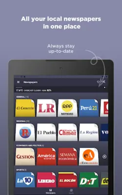 Peruvian Newspapers android App screenshot 3