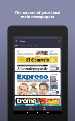 Peruvian Newspapers android App screenshot 4