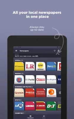 Peruvian Newspapers android App screenshot 7