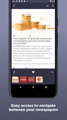 Peruvian Newspapers android App screenshot 8